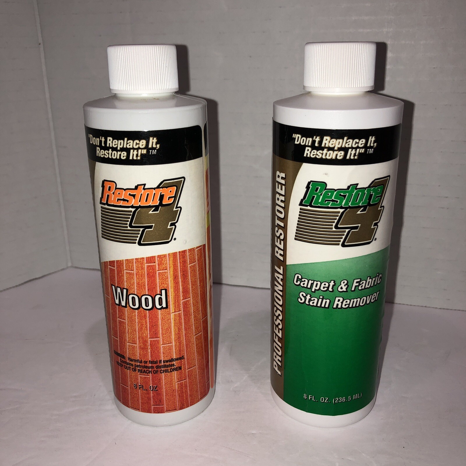Lot Of 5 Restore 4 Professional Wood Grout Carpet Glass Porcelain Fiberglass