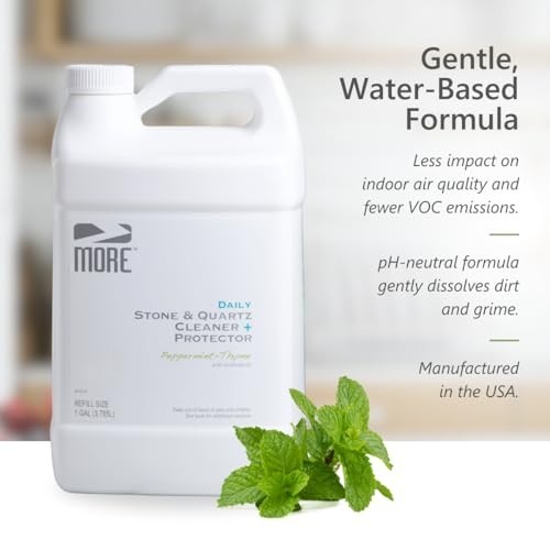 Stone & Quartz Cleaner Spray Refill – Water-Based Surface Care for Kitchen & Bat
