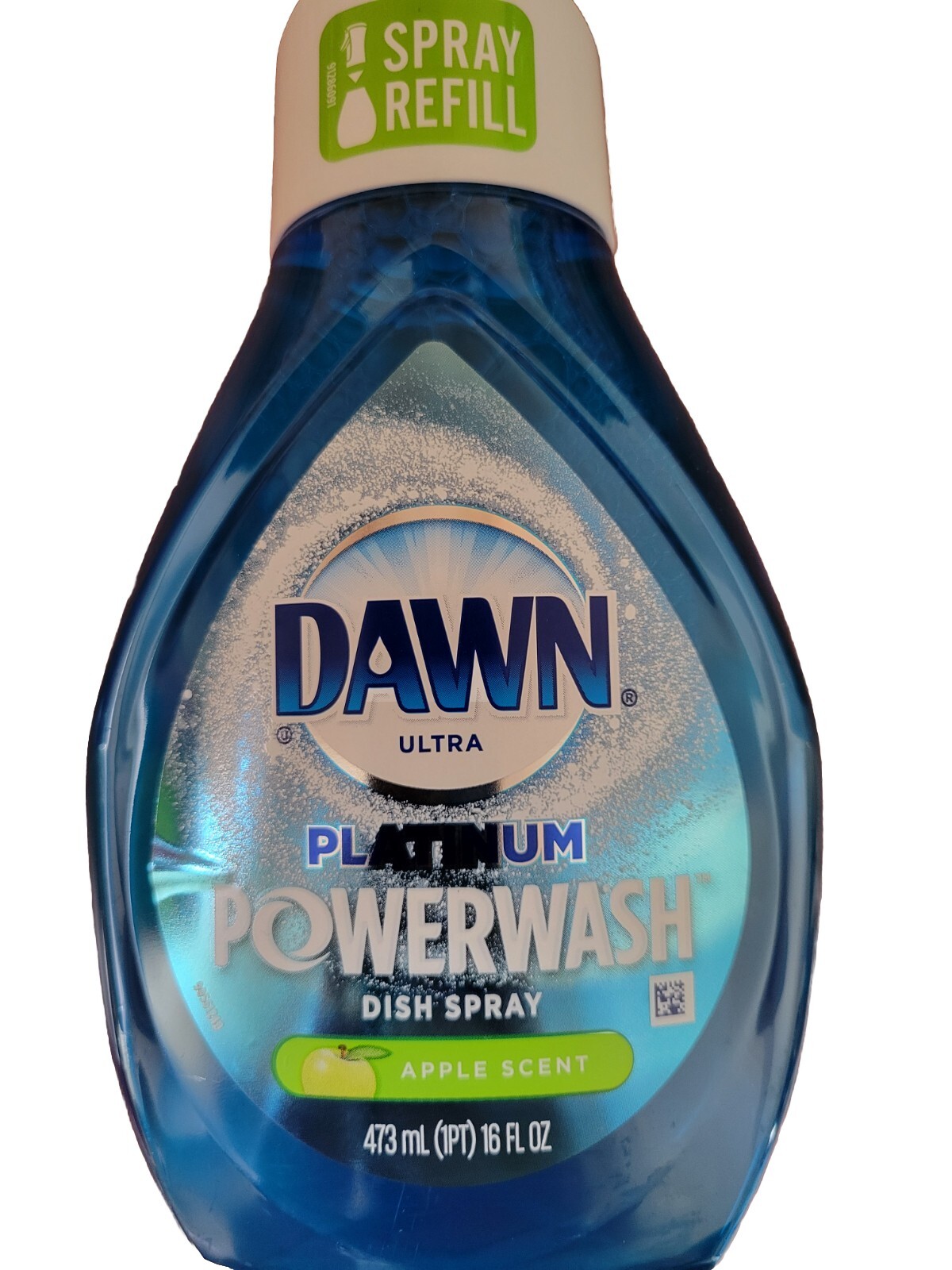 Lot Of 2 Dawn Ultra Platinum Powerwash Dish Spray Refill, Apple Scent, 16oz