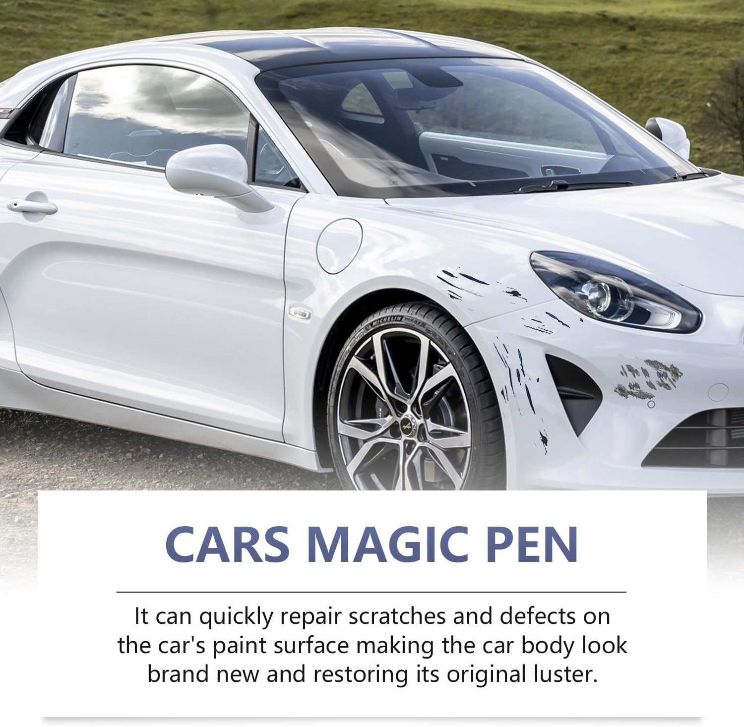 All Cars Magic Pen, Car Scratch Remover Pen, Magic Car Scratch Removal Pen, Easy