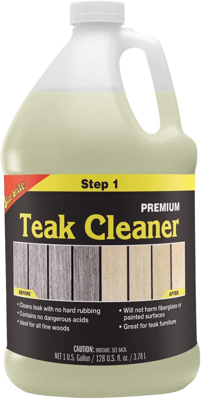 Premium Teak Cleaner – Restore, Renew & Refresh Old Weathered Gray Teak Furnitur