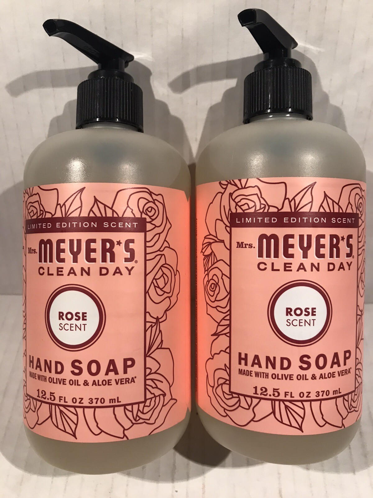 Hand Soap Liquid Soap Assorted Scents 12.5 oz New Mrs. Meyer’s 2x Clean Day NEW