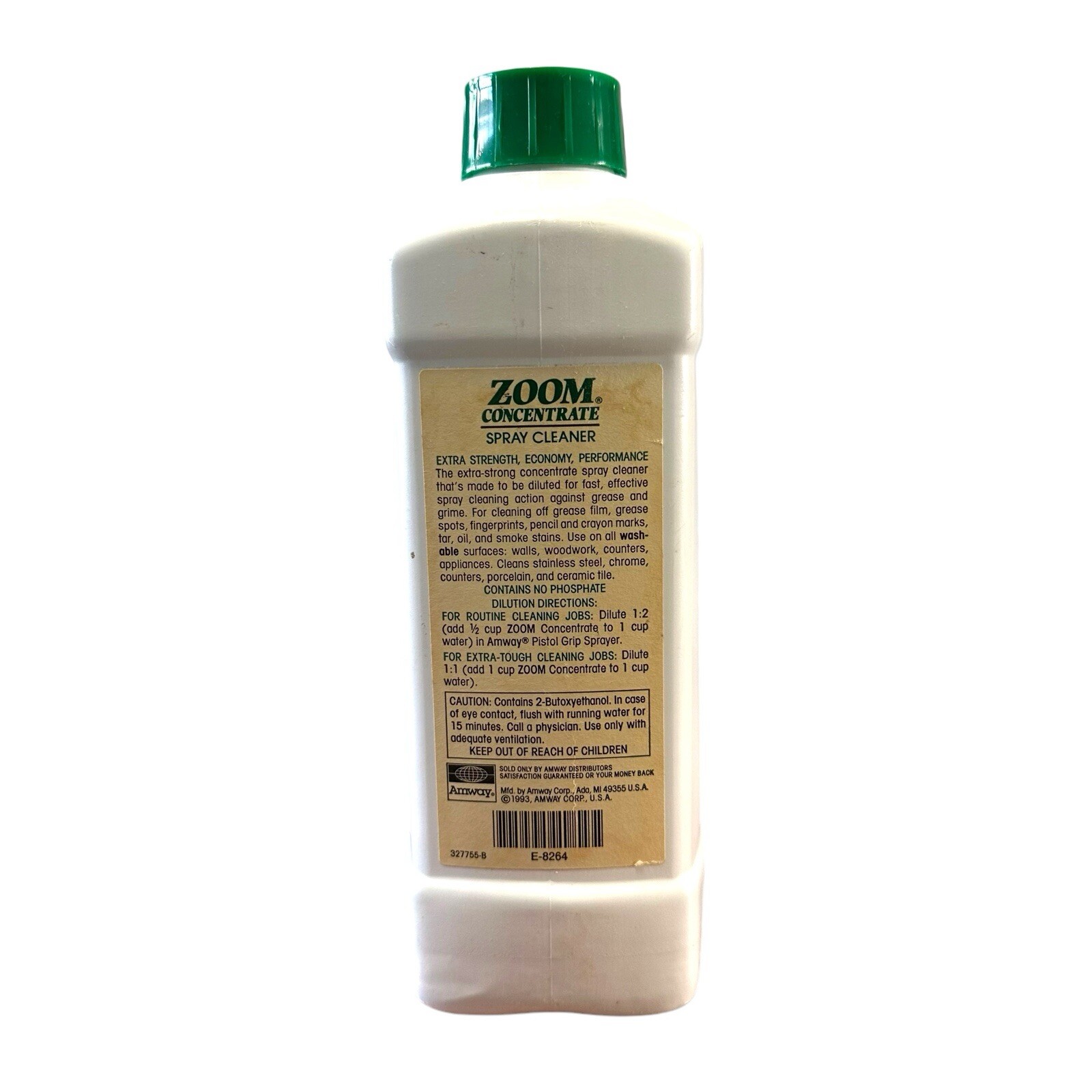 Amway®ZOOM CONCENTRATE SPRAY CLEANER 33.8 fl oz Discontinued Retired 85% Full