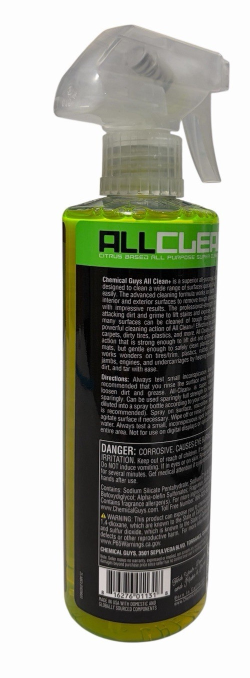 Chemical Guys All Clean+ Citrus Based All Purpose cleaner+degreaser CLD_101_16