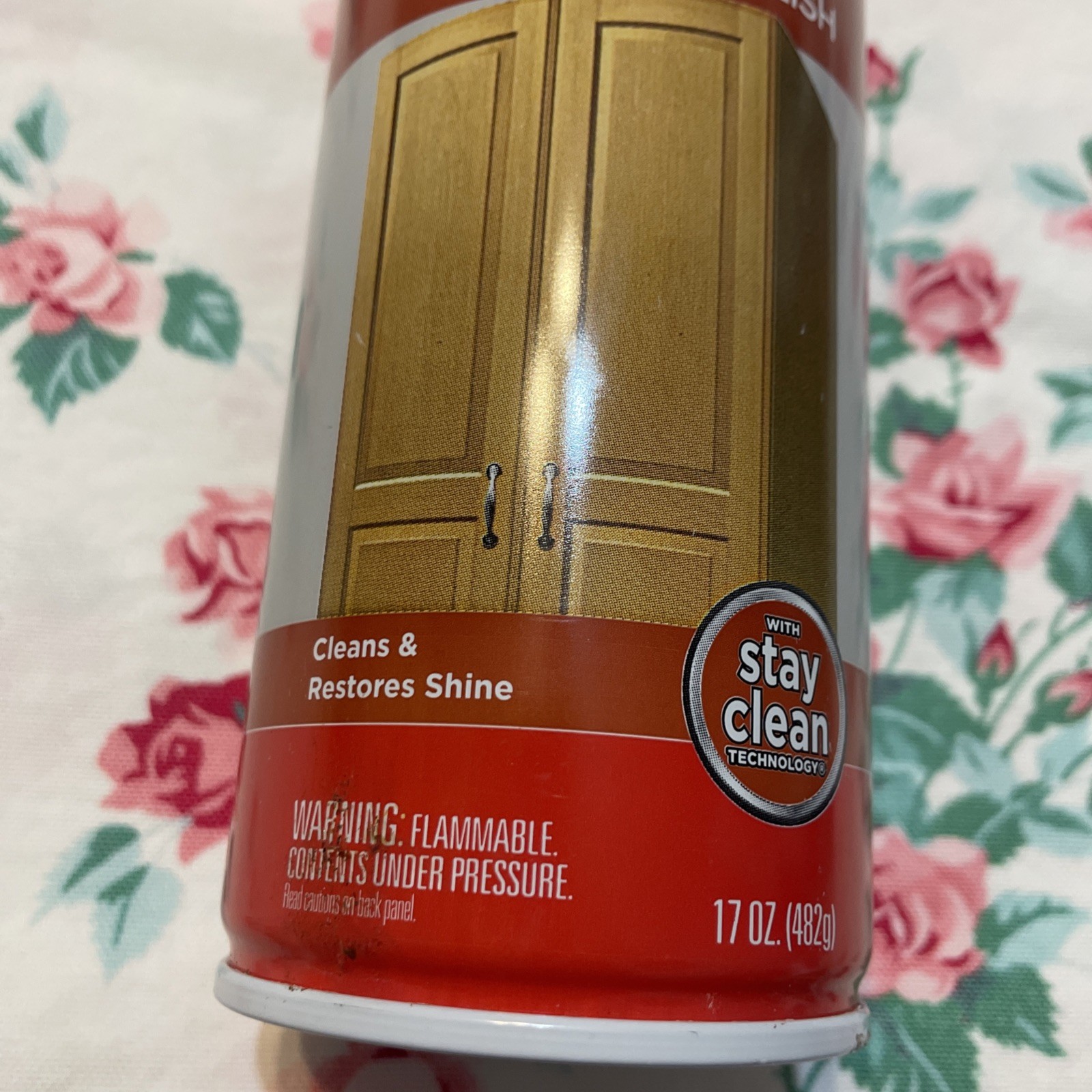 Magic Cabinet&Wood Cleaner Polish Aerosol 17oz Cleans&Restores 1 NEW CAN Tested