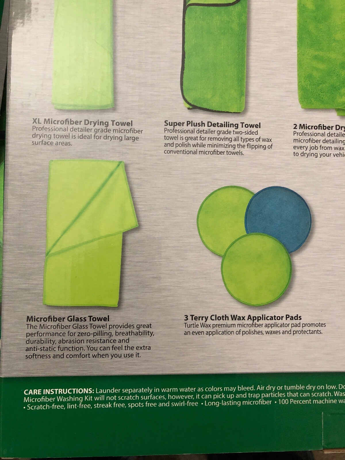 NEW 2X 12PC NEW Turtle Wax DELUXE Platinum Car Wash Club Pack