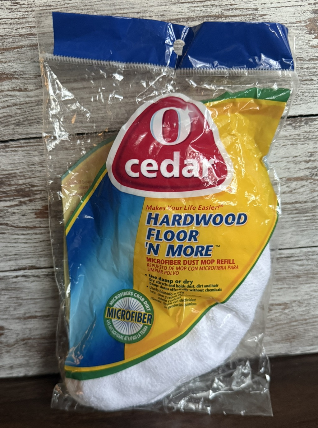 O-Cedar Floor ‘N More Microfiber Mop Refill 1 Pack NEW!