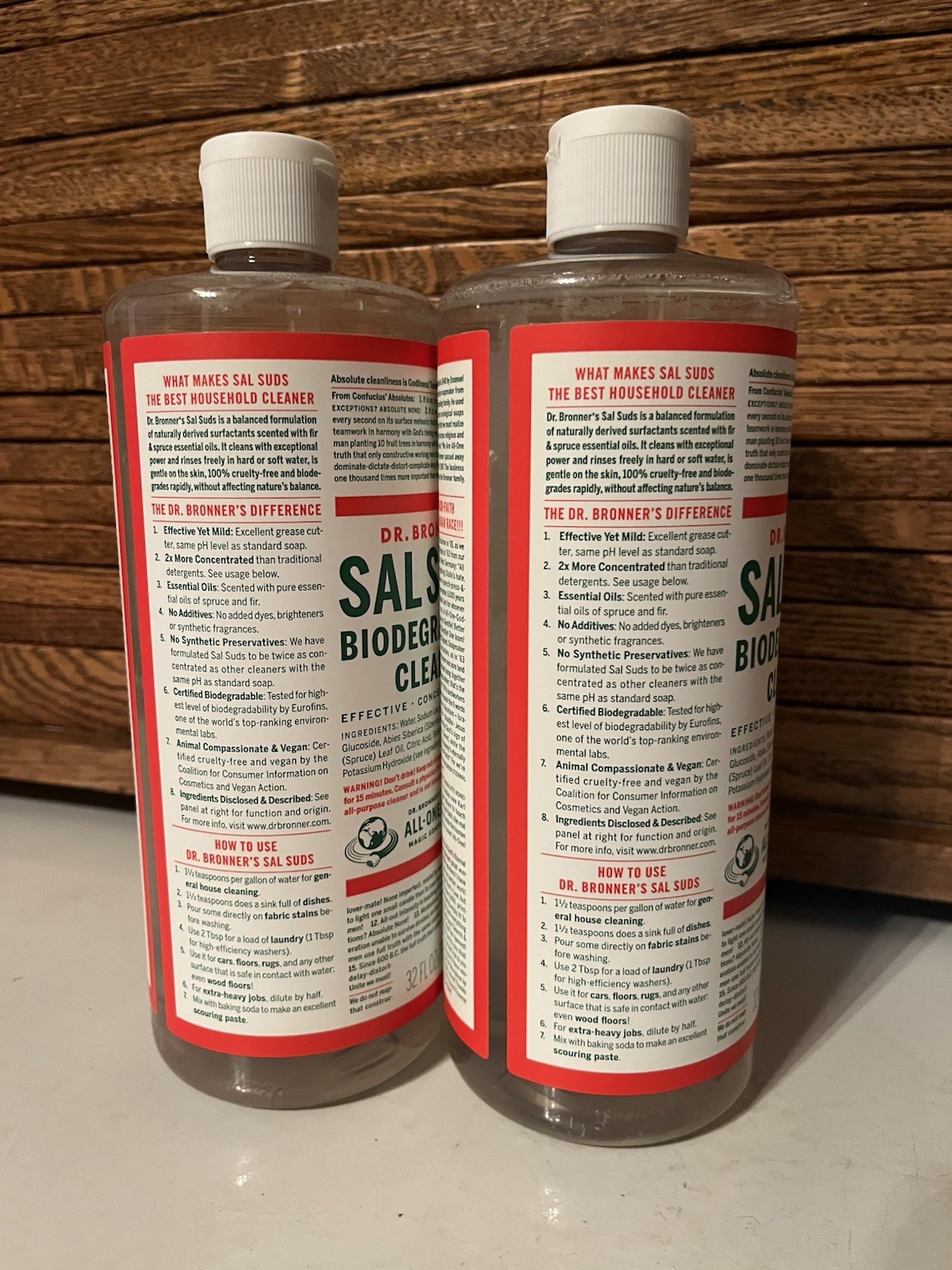Dr. Bronner’S – Sal Suds Biodegradable Cleaner (32 Ounce) – ***2 PACK****