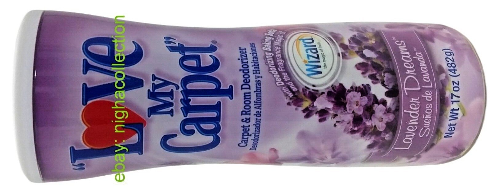 3x LOVE MY CARPET 2-in-1 Carpet & Room Deodorizer Lavender Dreams 17 OzEa SEALED