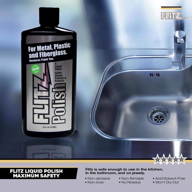 Flitz Metal Polish 3.4 OZ. Metal polish #LQ 04535 NEW