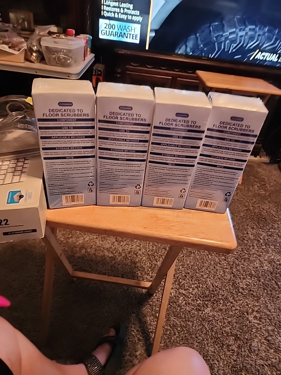 Floor Cleaning Solution Hard Surface deodorizes, NEW Lot of 4 Sealed
