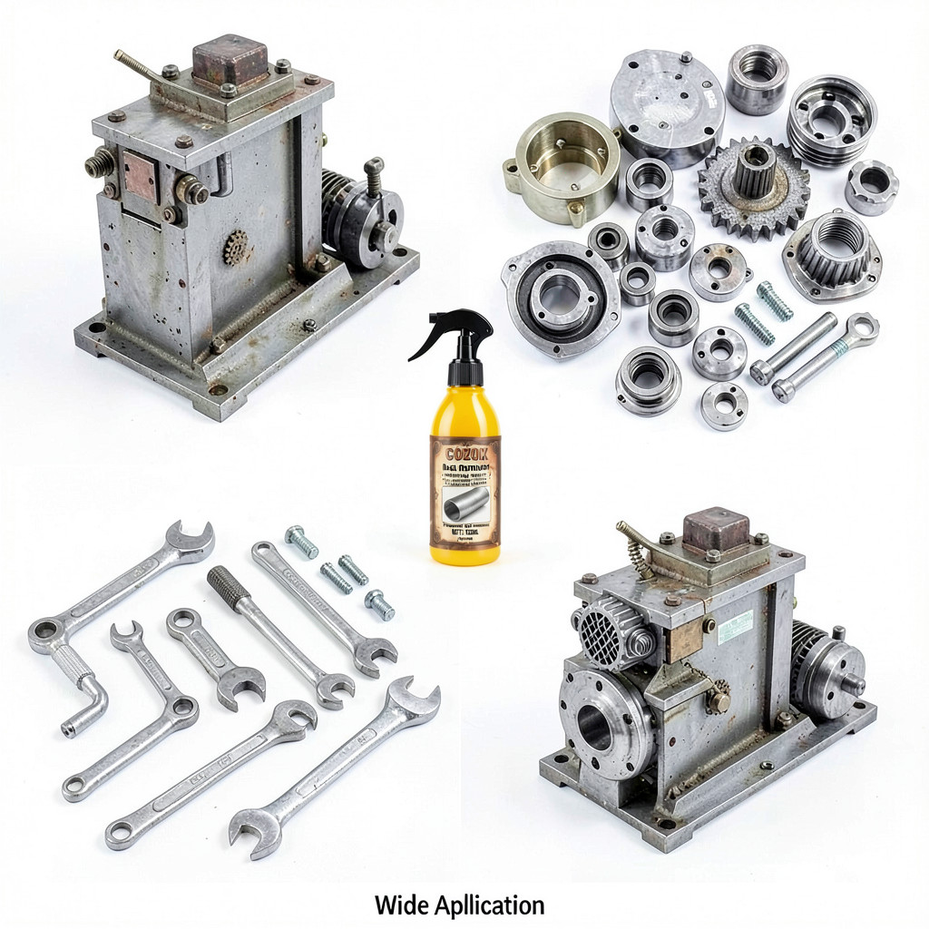 Rust Remover 150ml,Rust Eraser Spray for Hardware and Fittings