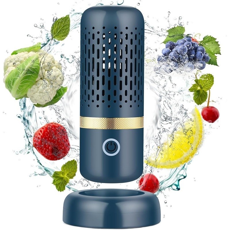 Efficient Fruit & Vegetable Washer Food Purifier Ion Technology Portable Cleaner