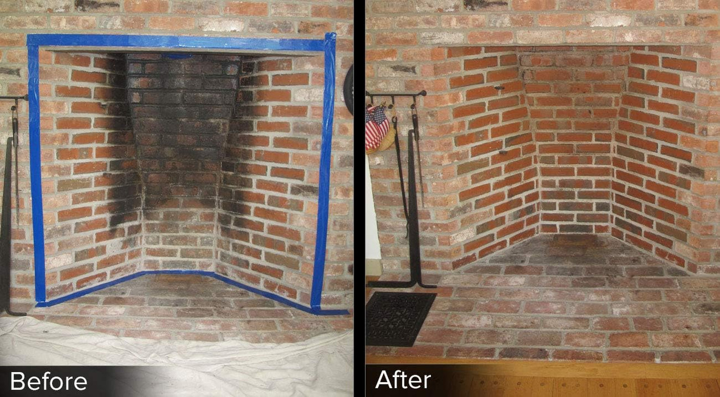 300467 Paint N Peel Fireplace Cleaner – Removes Smoke & Soot Stains from Brick,