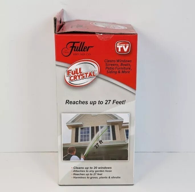 Fuller Brush Window Outdoor Surface Cleaner Sprayer Full Crystal Screens FBFC-6