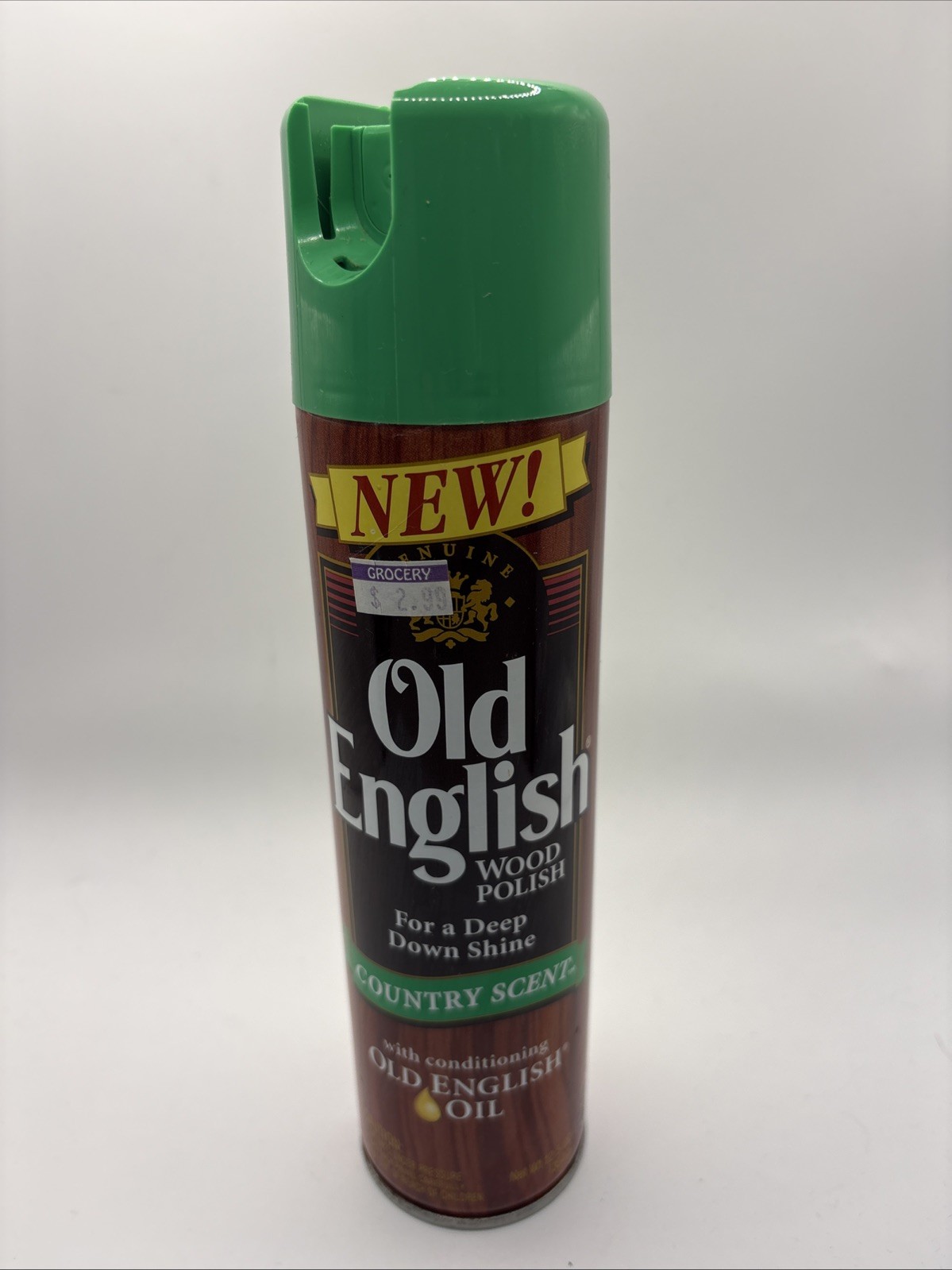 Vtg 1997 Old English Country Scent Furniture Wood Polish Spray Discontinued Used