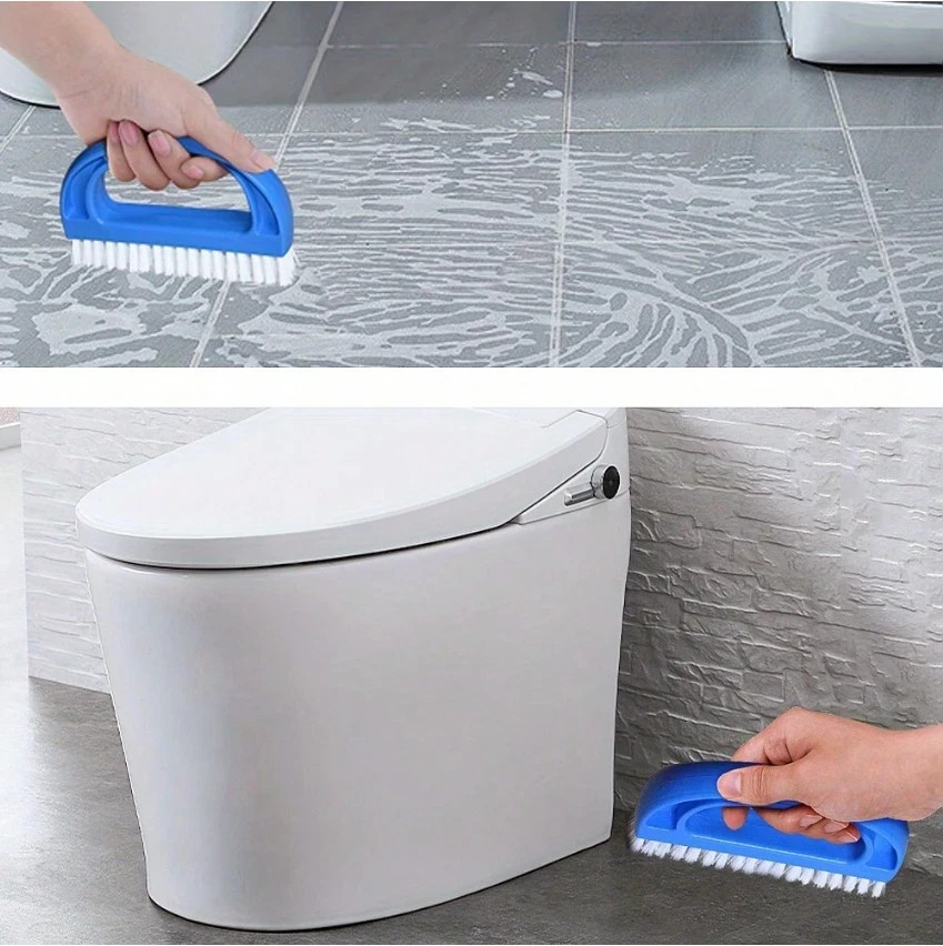 1x Heavy Duty Grout Cleaning Brush Hard Bristle Tile Shower Grout Scrubber Tool