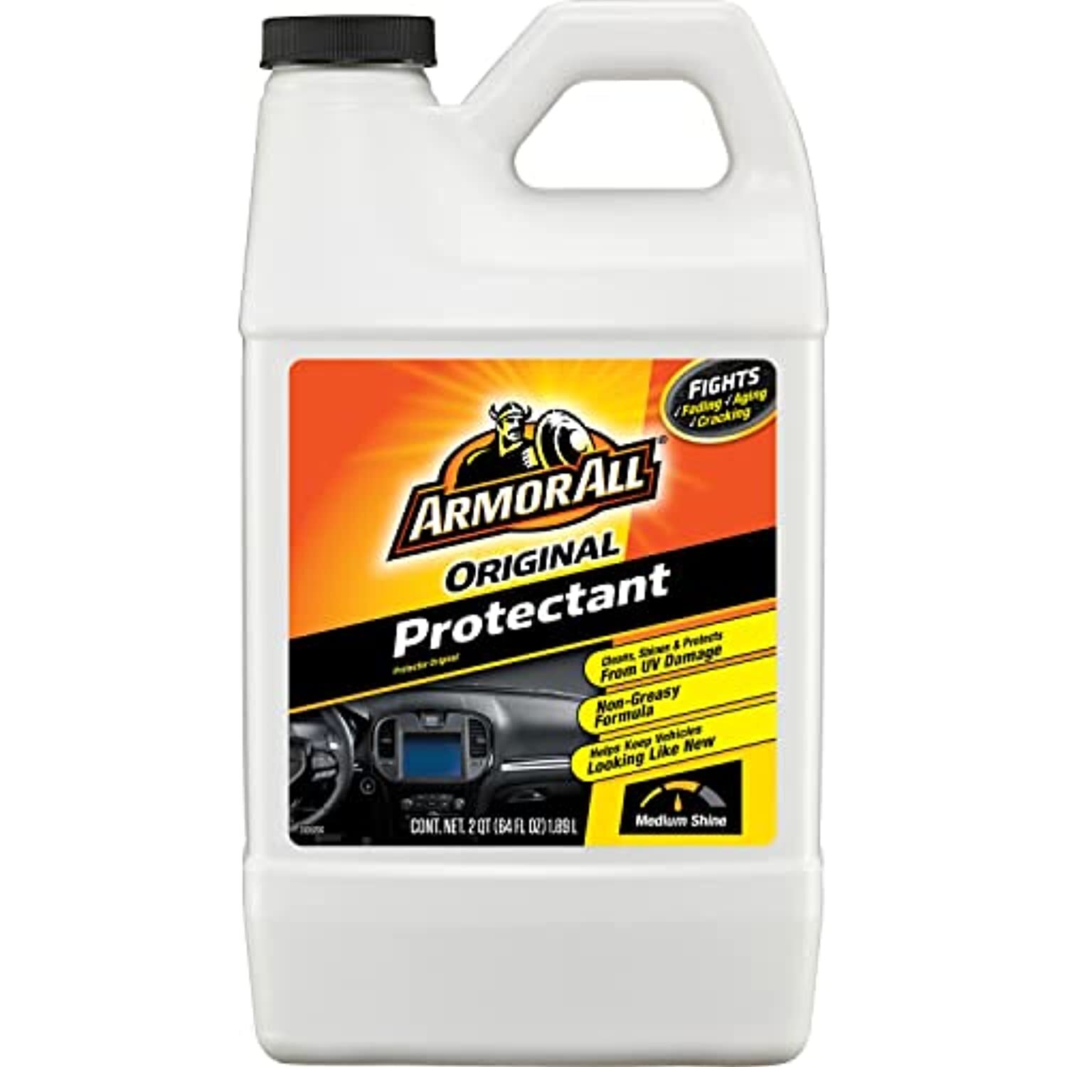 Car Protectant Refill by Armor All, Car Interior Cleaner with UV Protection, 64