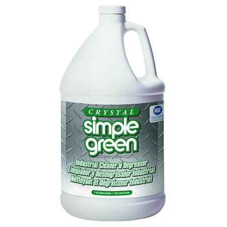 Simple Green 0610000619128 Cleaner/Degreaser, 1 Gal Jug, Liquid, Clear Colorless
