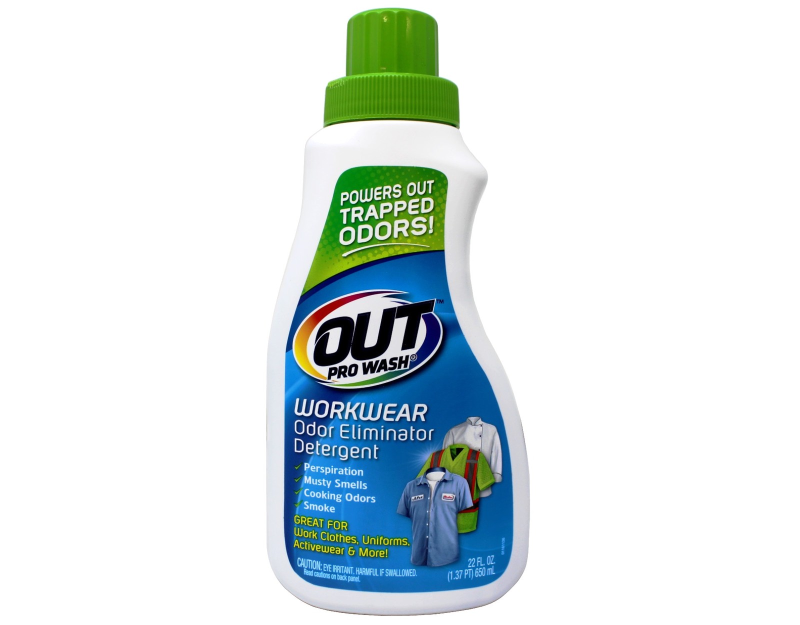 OUT ProWash Odor Eliminator & Stain Remover, 22 oz – 1 Bottle