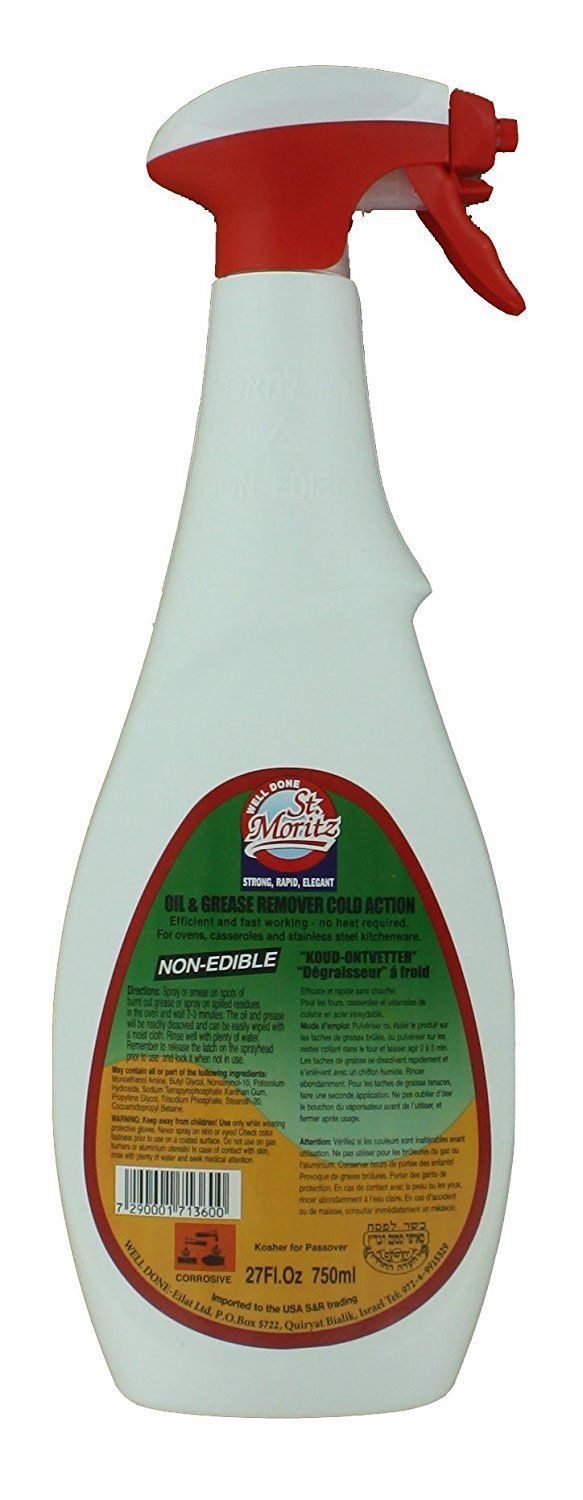 Set of 2: WELL DONE St. Moritz Oil & Grease Remover Cold Action – 27 Oz (750 ml)