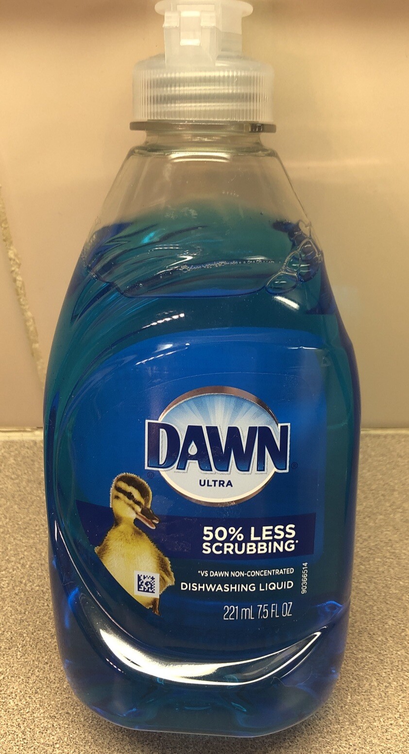 Dawn Dishwashing Ultra Original Liquid Dish Soap Lot Of 2- 221ml 7.5fl Oz NEW