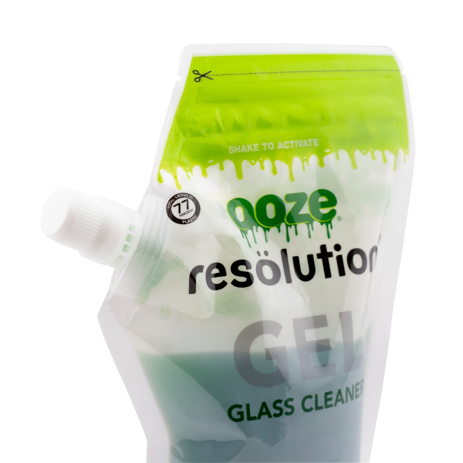 Ooze Reslution Glass Cleaning Gel – 2 240ml Bag – Liquid Metal Cleaning Solution