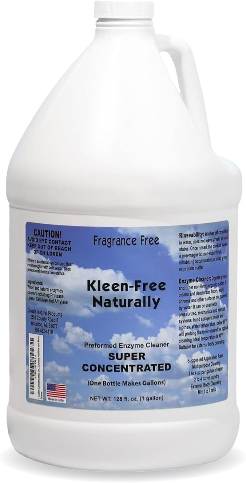 Naturally Enzyme Cleaner, Enzyme Solution, and Multi-Purpose Cleaner, Laundry Ad