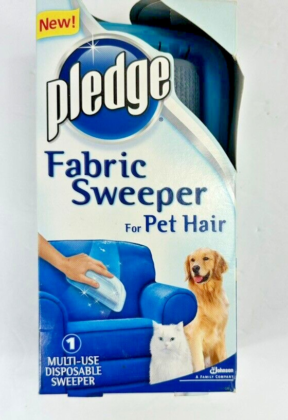 Pledge Fabric Sweeper Pet Hair Multi-Use Disposable SEALED NEW