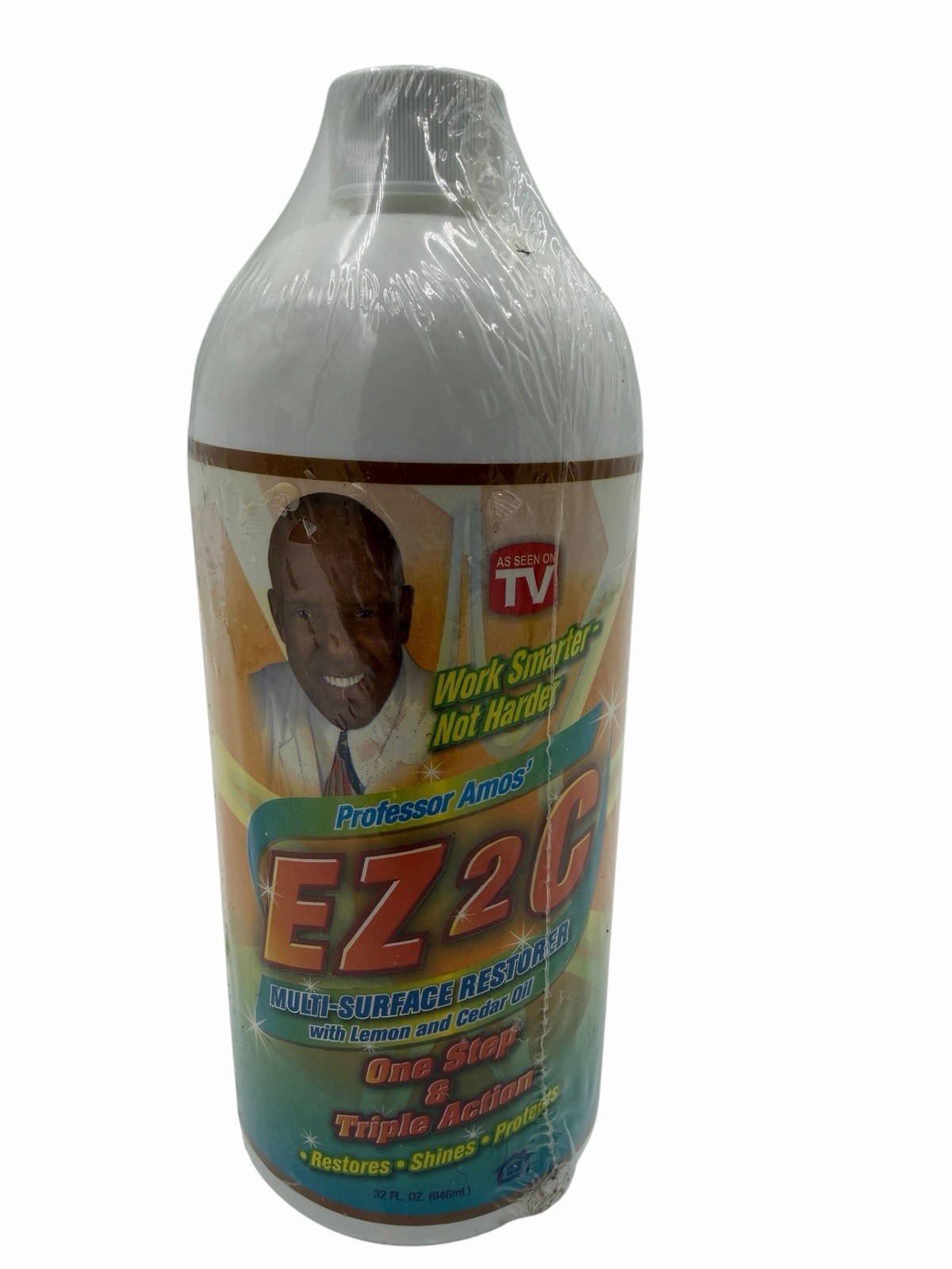 Professor Amos ✨EZ2C Multi-Surface Restorer Clean Shine Protect 32 oz Sealed NOS