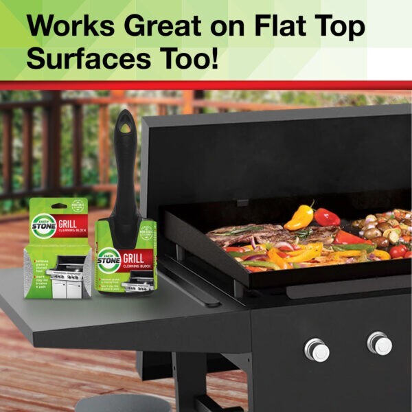 EarthStone® Grill Cleaning Block w/ Handle Set