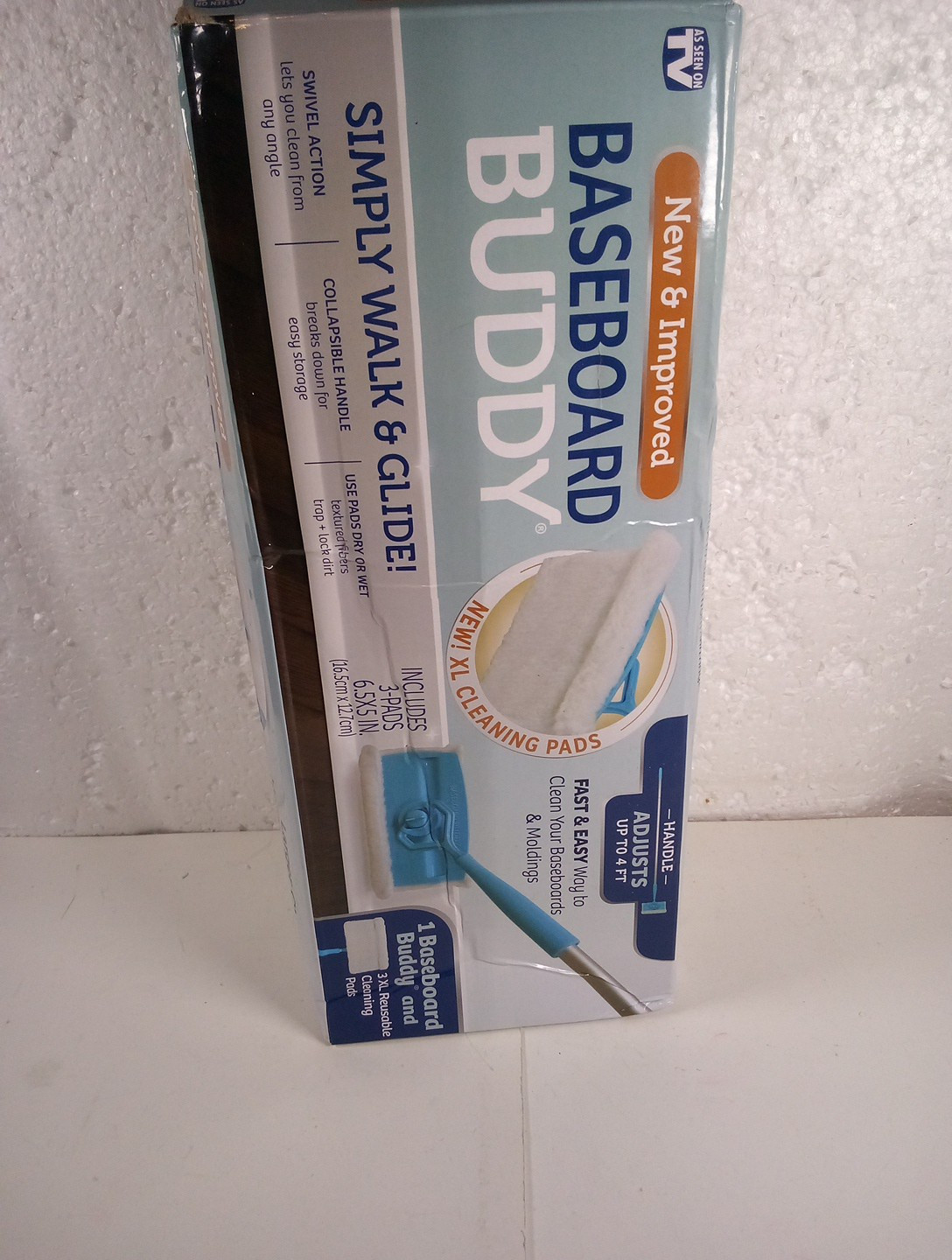 As Seen On TV Baseboard Buddy Extendable Microfiber Duster – BD011124
