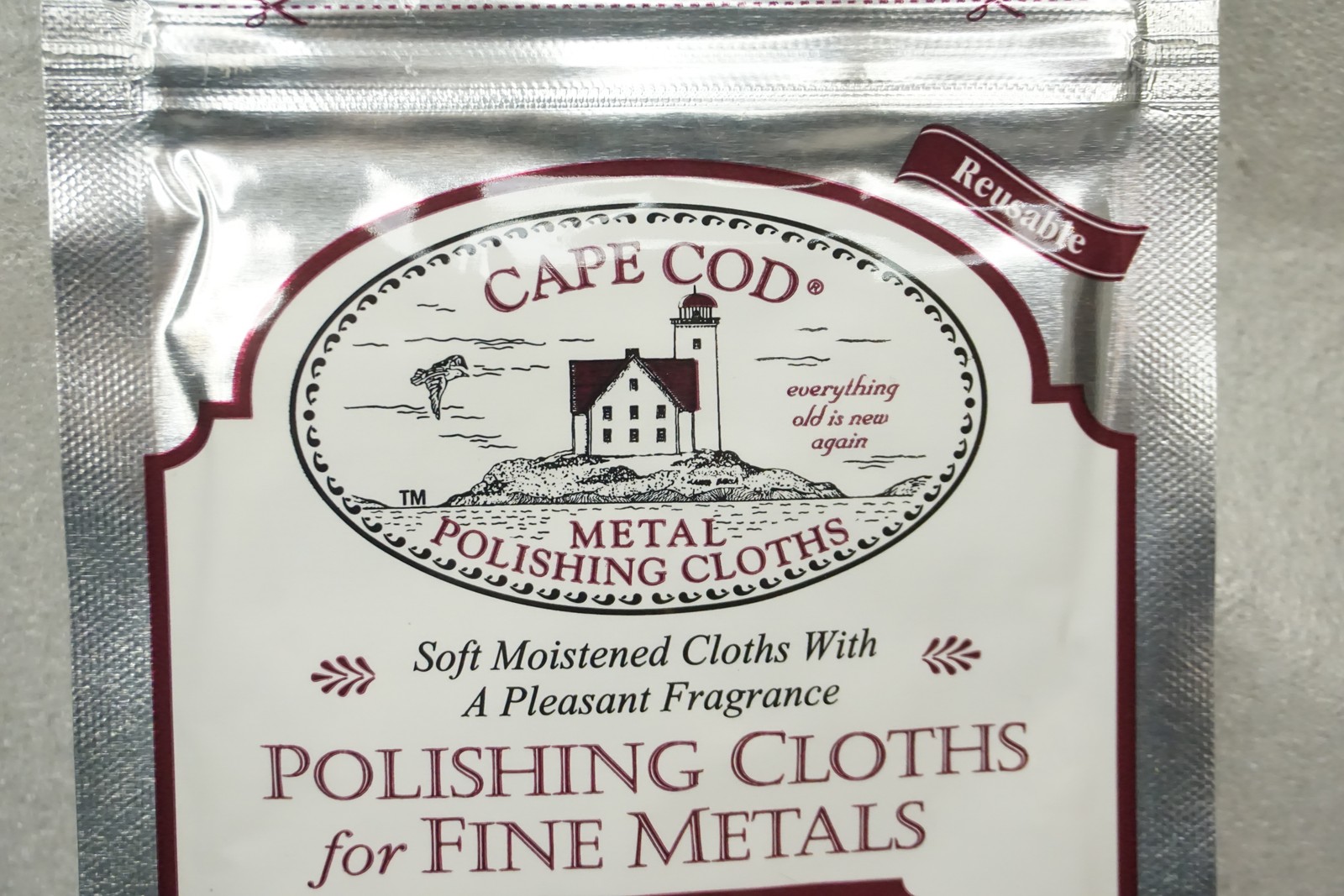 Cape Cod Metal Polishing Cloths 2-Pack 4″x6″ Pre-Moistened Cleaner Anti-Tarnish