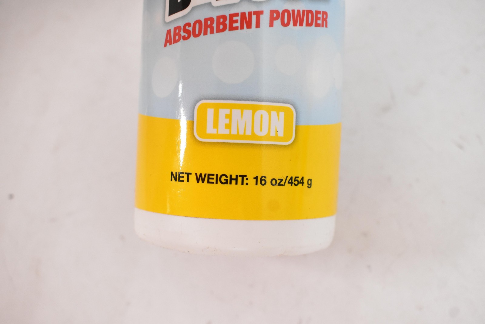 Big D D-Vour Absorbent Powder Lemon 6 Pack Net Wt 16 Oz Each Made In USA