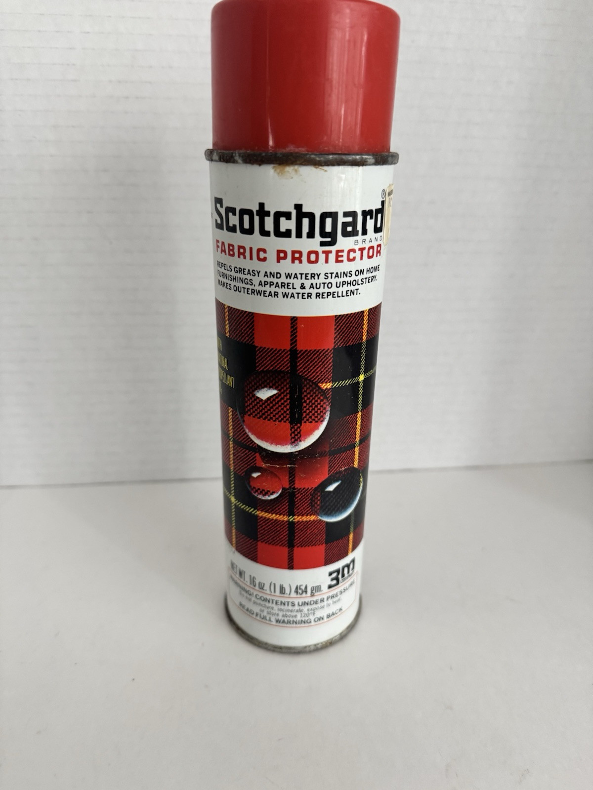 Scotchgard 3M Fabric Protector 16 oz Vintage Old Formula Approx 70% Remaining