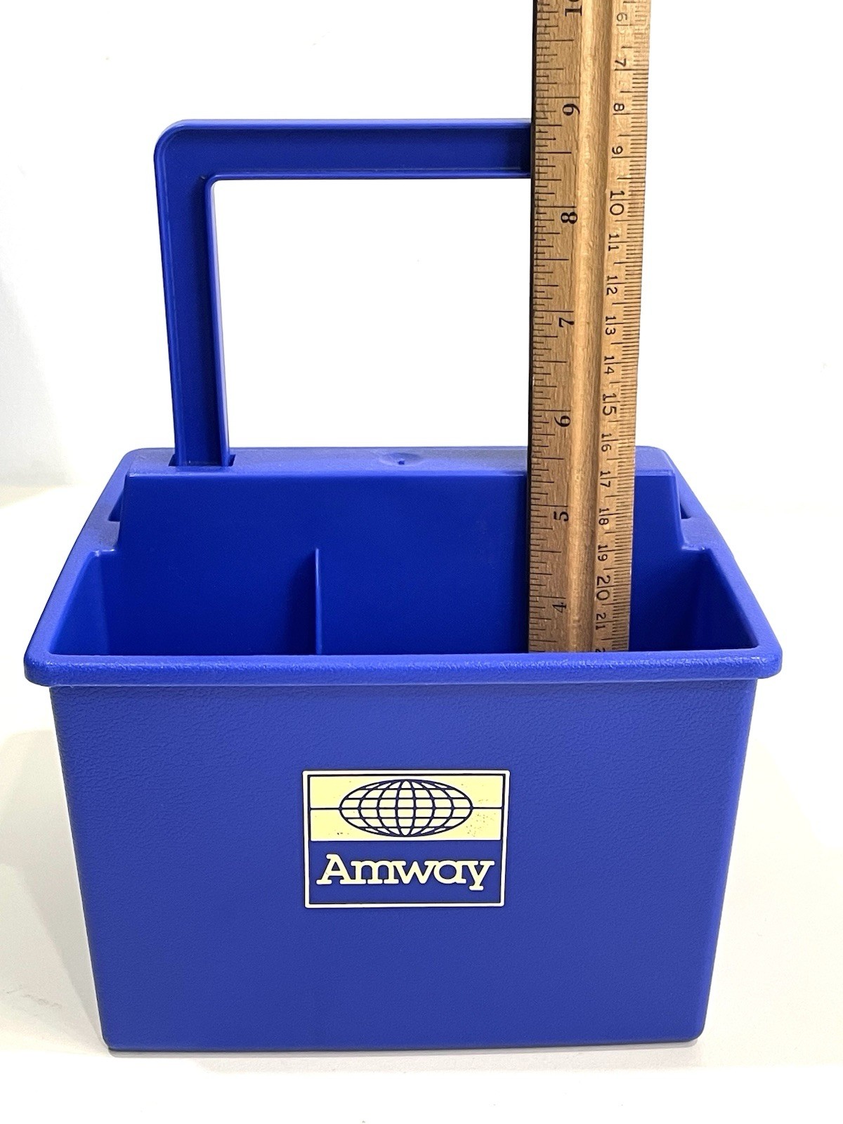 Amway Super Concentrated Cleaning System Caddy Carry Tote Vintage Made in USA B