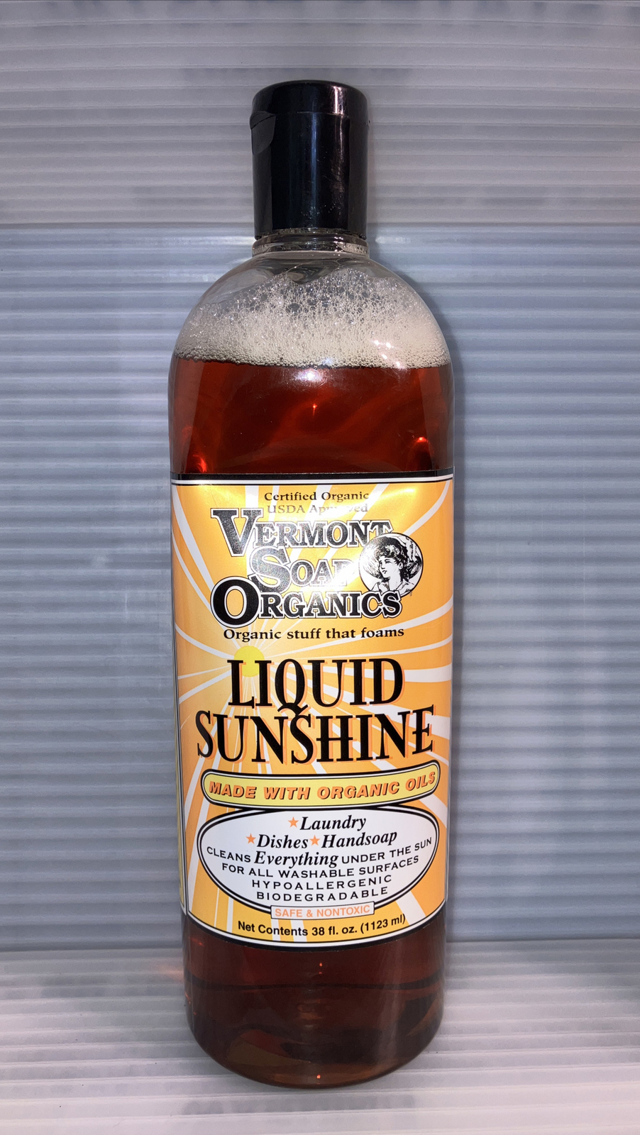Vermont Soap Organics Liquid Sunshine Made W Organic Oils 38 fl Oz.
