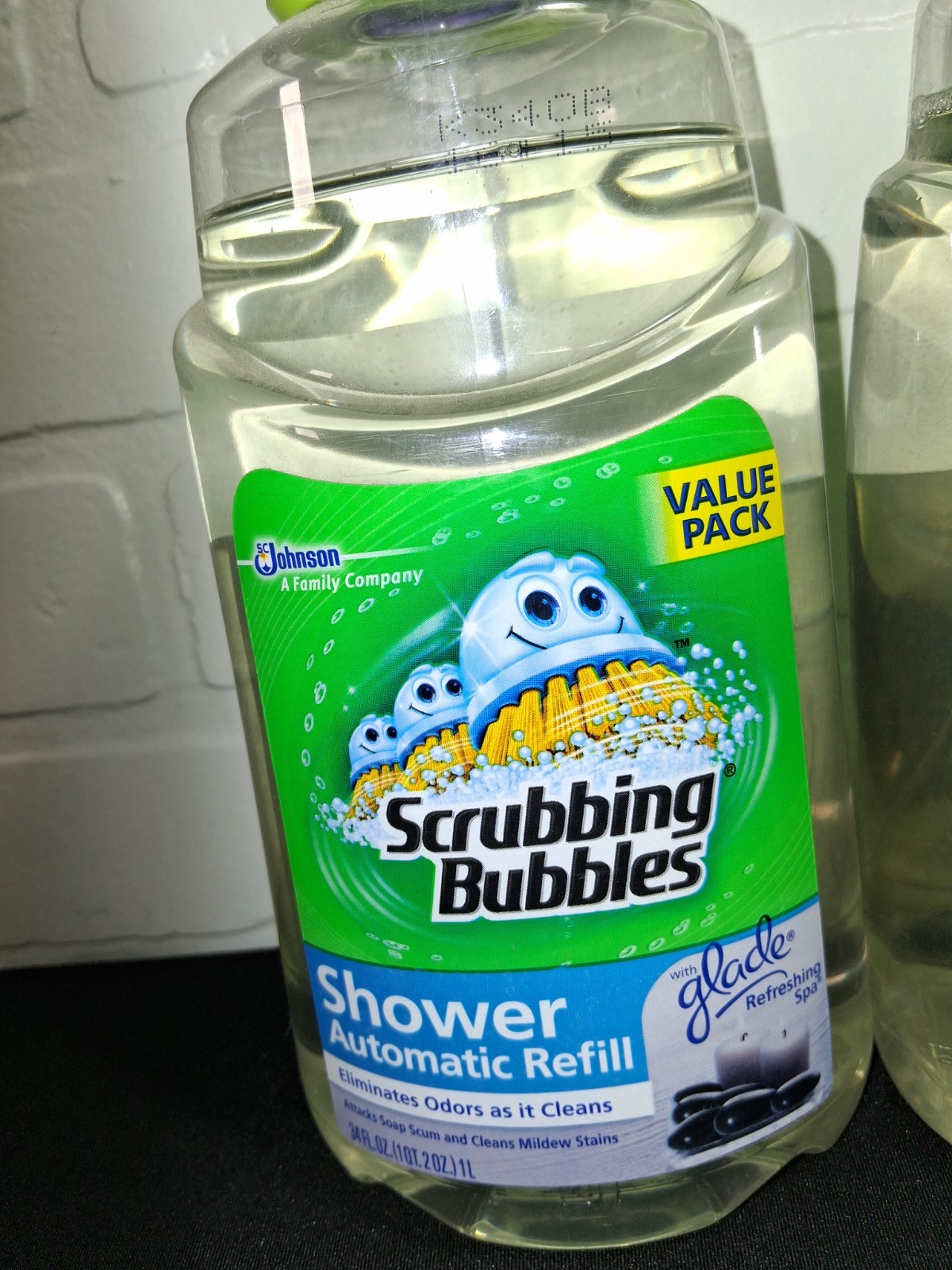 Scrubbing Bubbles Automatic Shower Cleaner Refill 2 Pack Refreshing Spa 34oz Ea