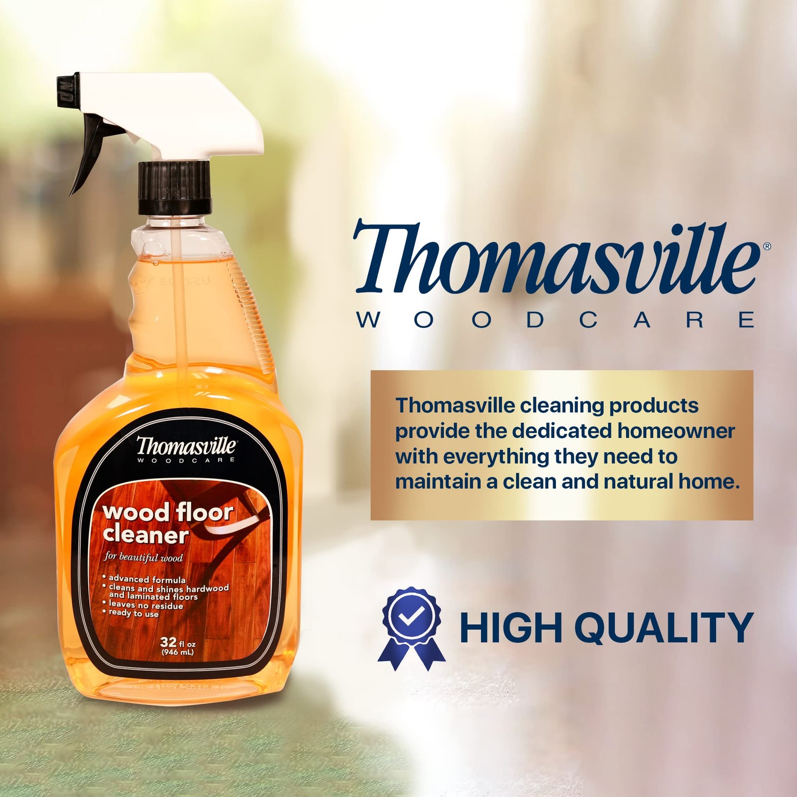 WOOD FLOOR CLEANER – Use on Hardwood, Laminated or Faux Finished Floors. Shin…