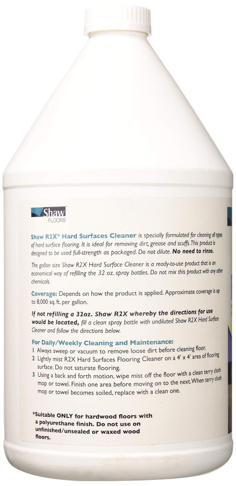Shaw Floors R2X Hard Surfaces Flooring Cleaner Refill 1 Gallon