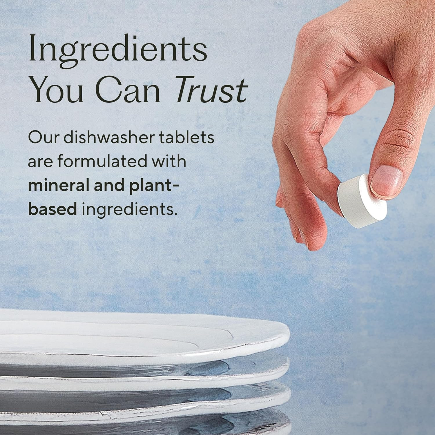 Dishwasher Tablets – 120 Ct | Plastic-Free, Fragrance-Free, Human-Safe | Deliver