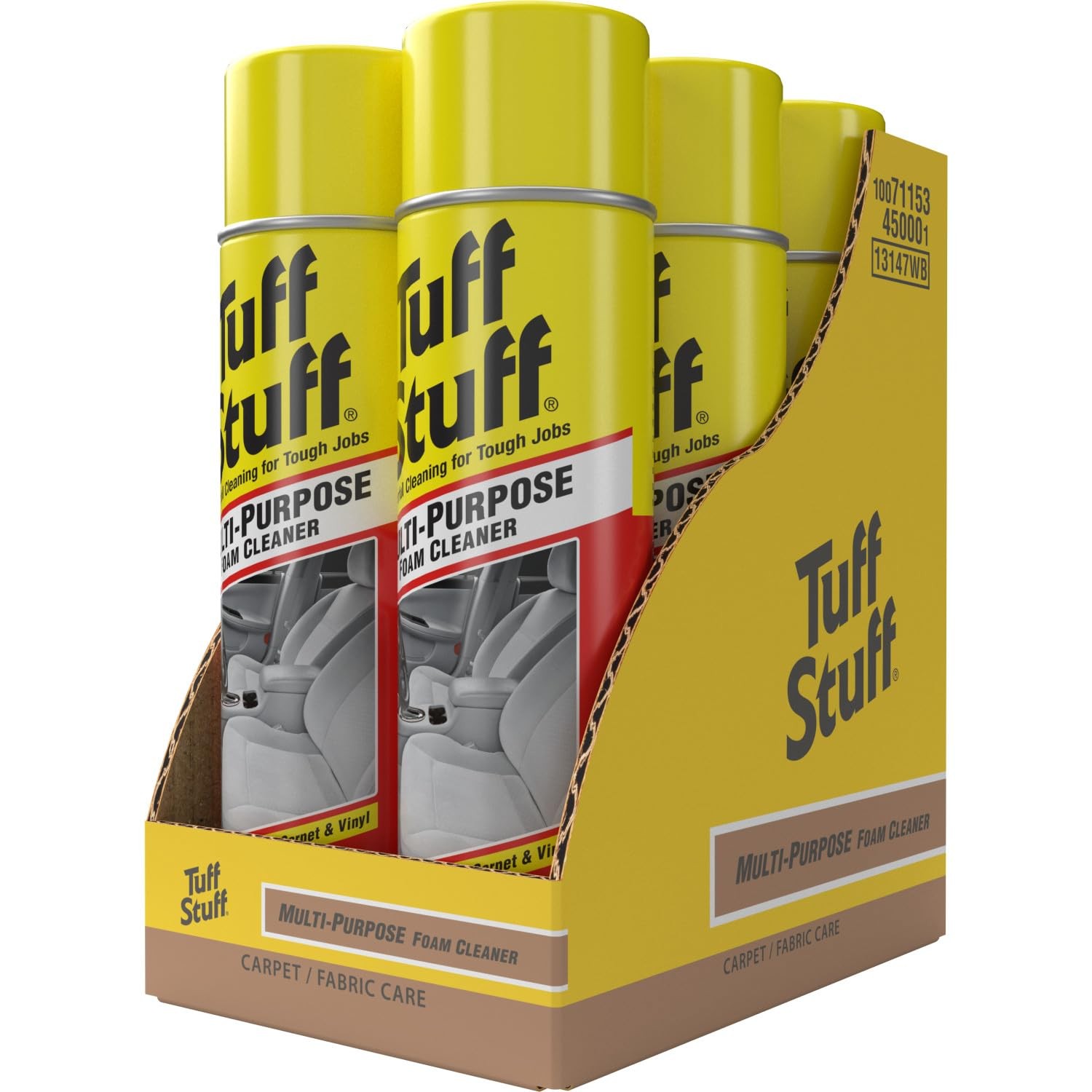 Tuff Stuff Multi-Purpose Foam Cleaner, Use on Car Interior, Furniture, Carpet,