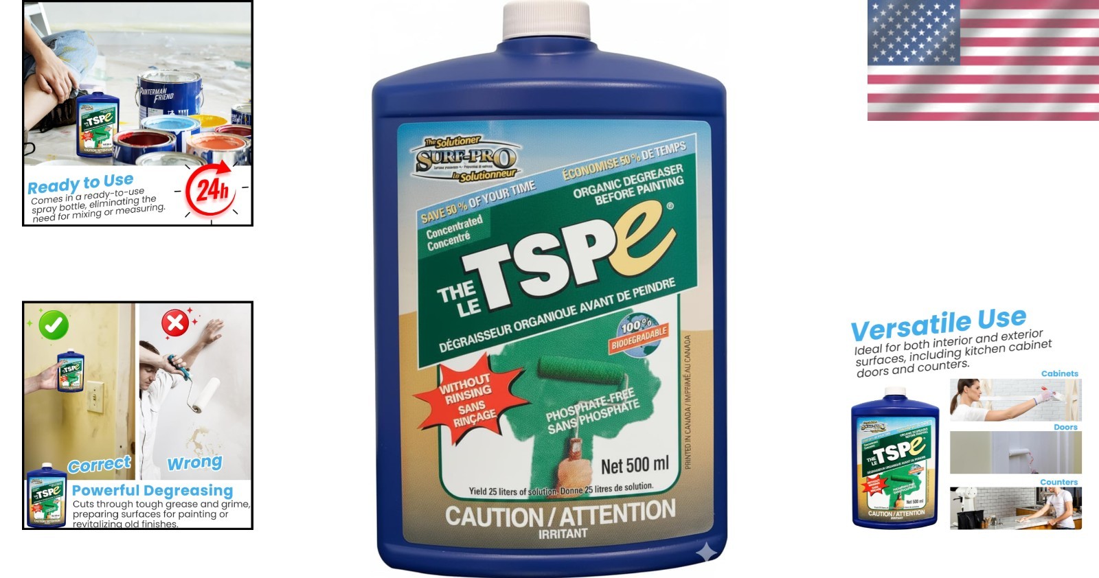 Phosphate-Free Cleaner, Biodegradable Solution