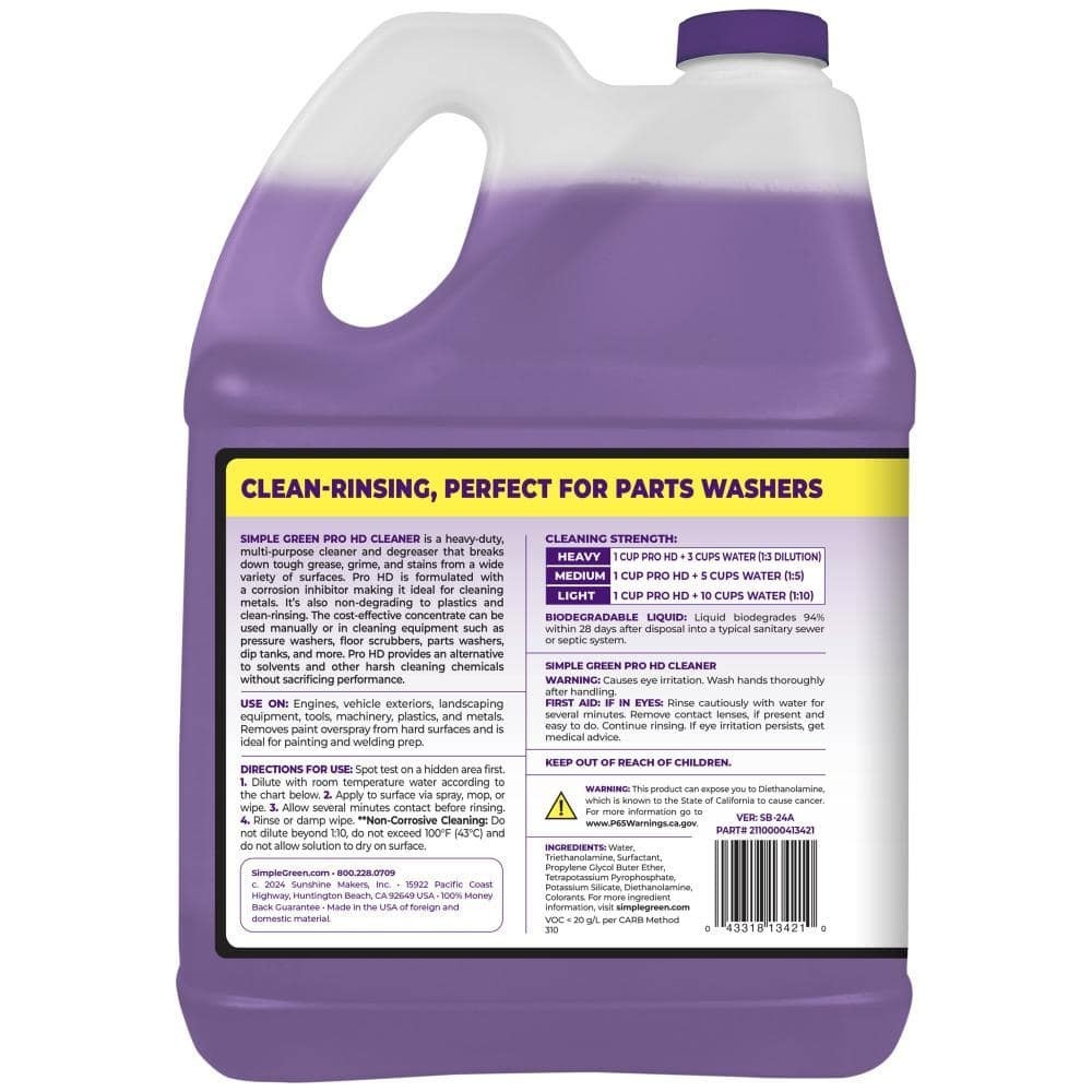 Simple Green Pro HD Heavy-Duty Cleaner 1 Gallon