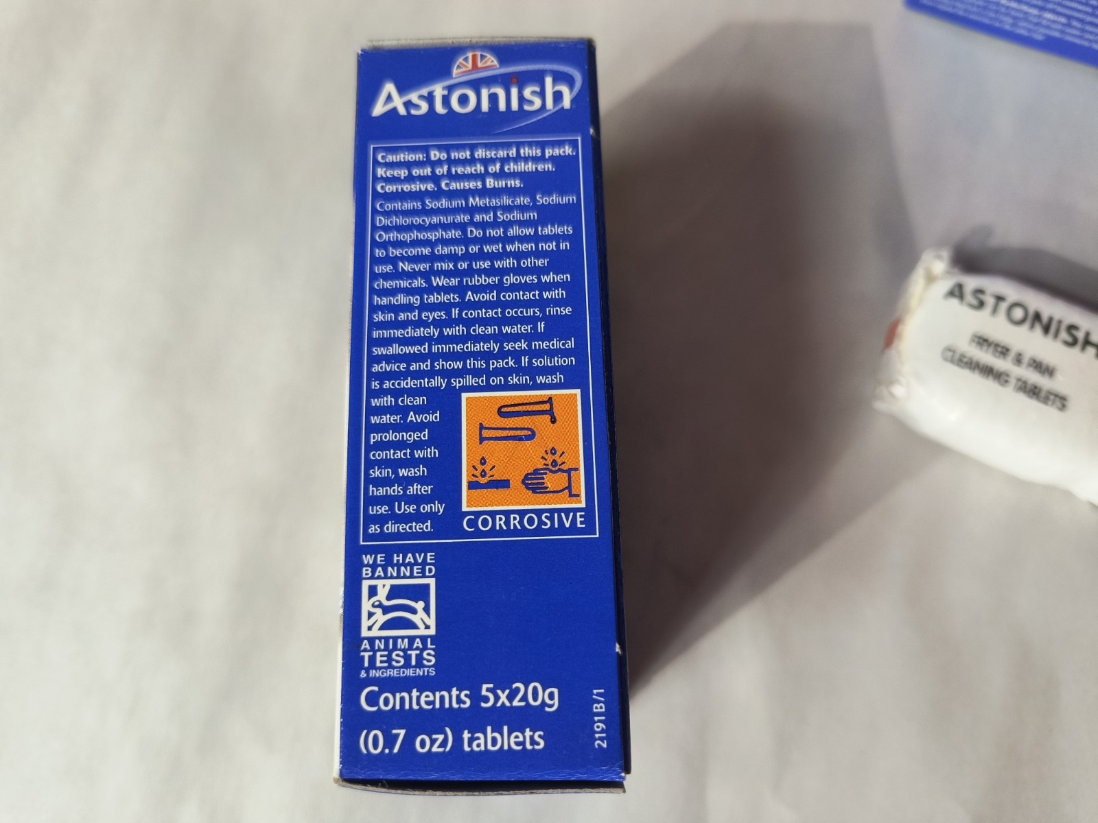 ASTONISH Grease Buster Lot of 16 Tablets (3 Full Boxes) – Pans Racks Fryers NEW