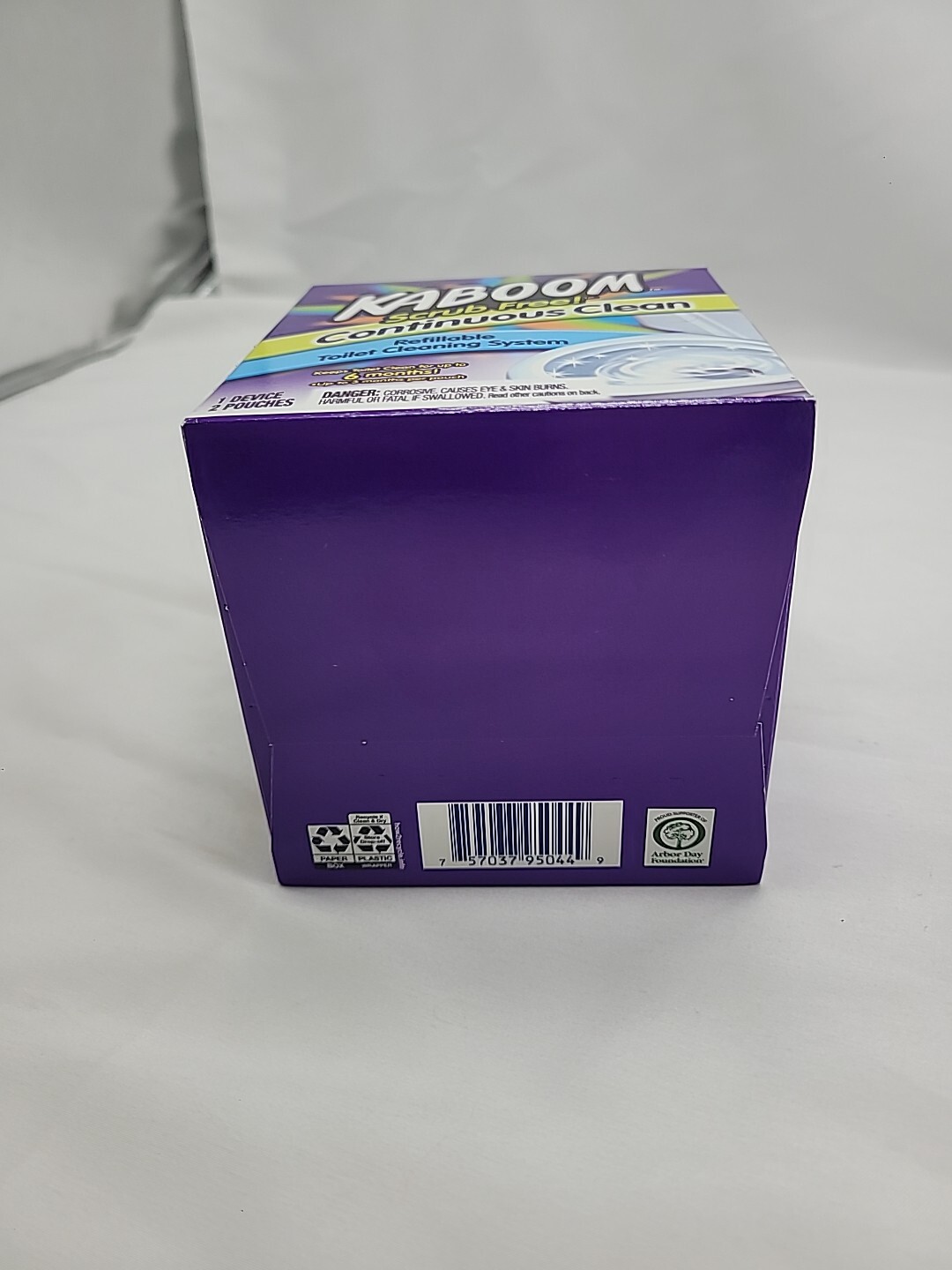 Kaboom Scrub Free! Toilet Bowl Cleaner System with 2 Refills brand new sealed