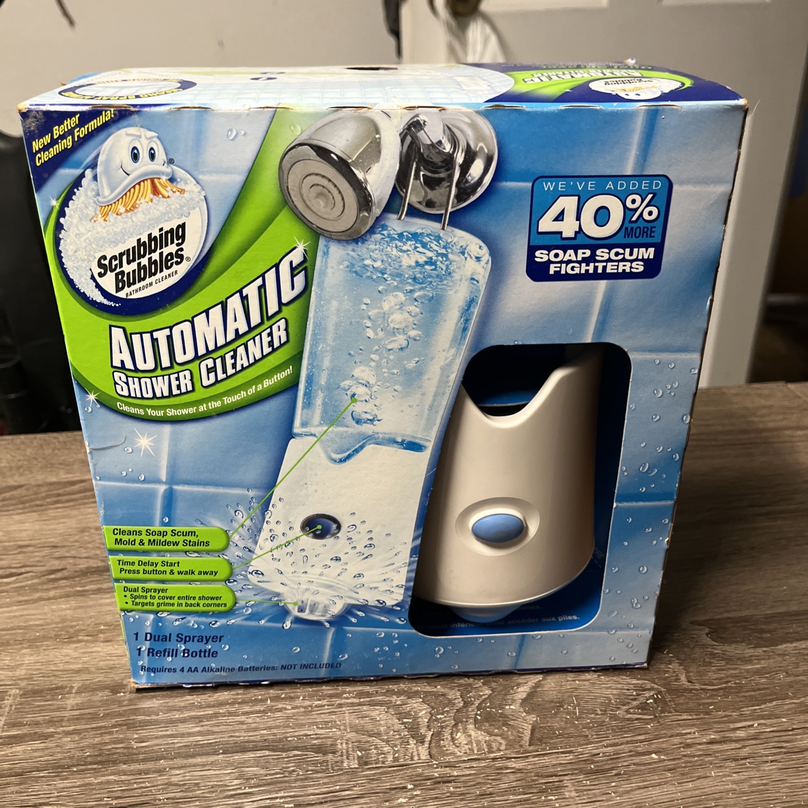 Scrubbing Bubbles Automatic Shower Cleaner Starter Kit 34oz – Open Box / Unused