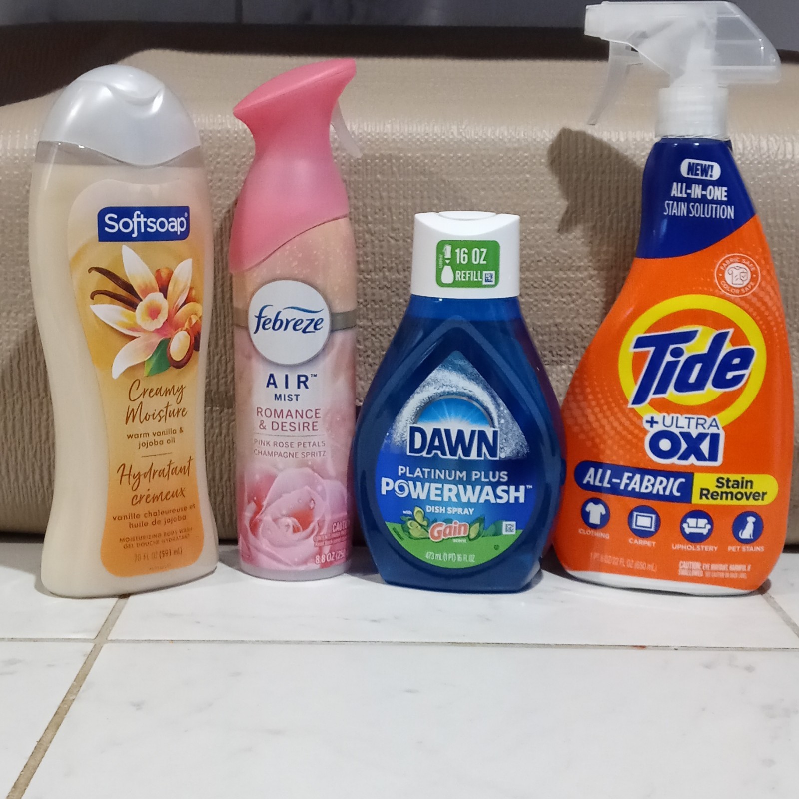 Tide Ultra OXI All-Fabric Stain Remover Spray 22 fl oz, 1 Pack