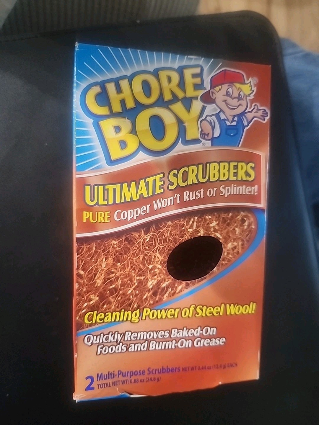 Chore Boy Copper Scouring Pad (2-Count) Chore Boy Ultimate Scrubbers