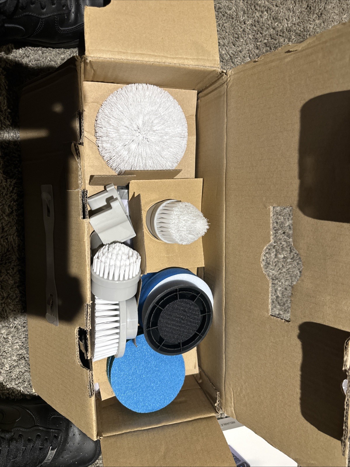 Electric Handheld Cleaning Spin Brush Power Scrubber Rechargeable NEW IN BOX
